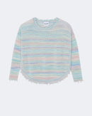 Pull mela pastel cachemire multicolore - Kujten packshot