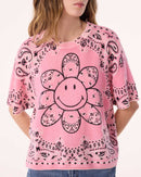 Tee Flower Bico bubblegum pink