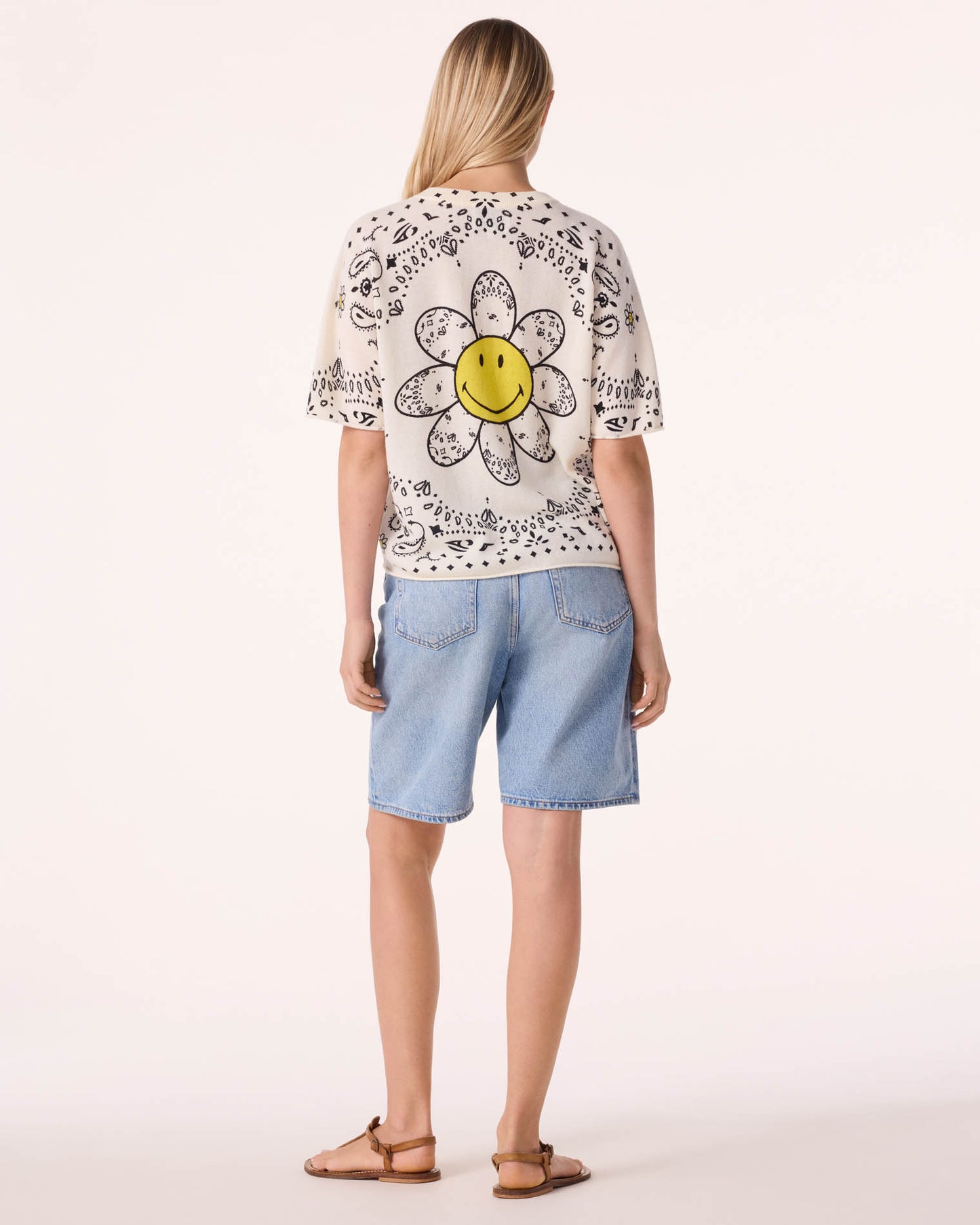 Tee Flower Bico white