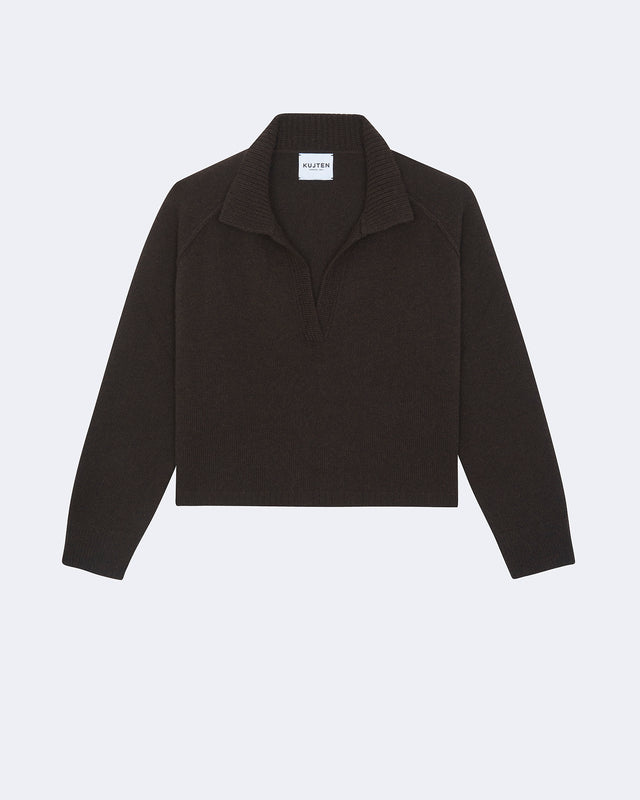 Polo Aenora marron - Image principale