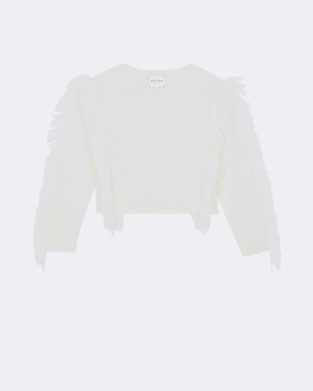 Pull Alberta blanc - Image principale