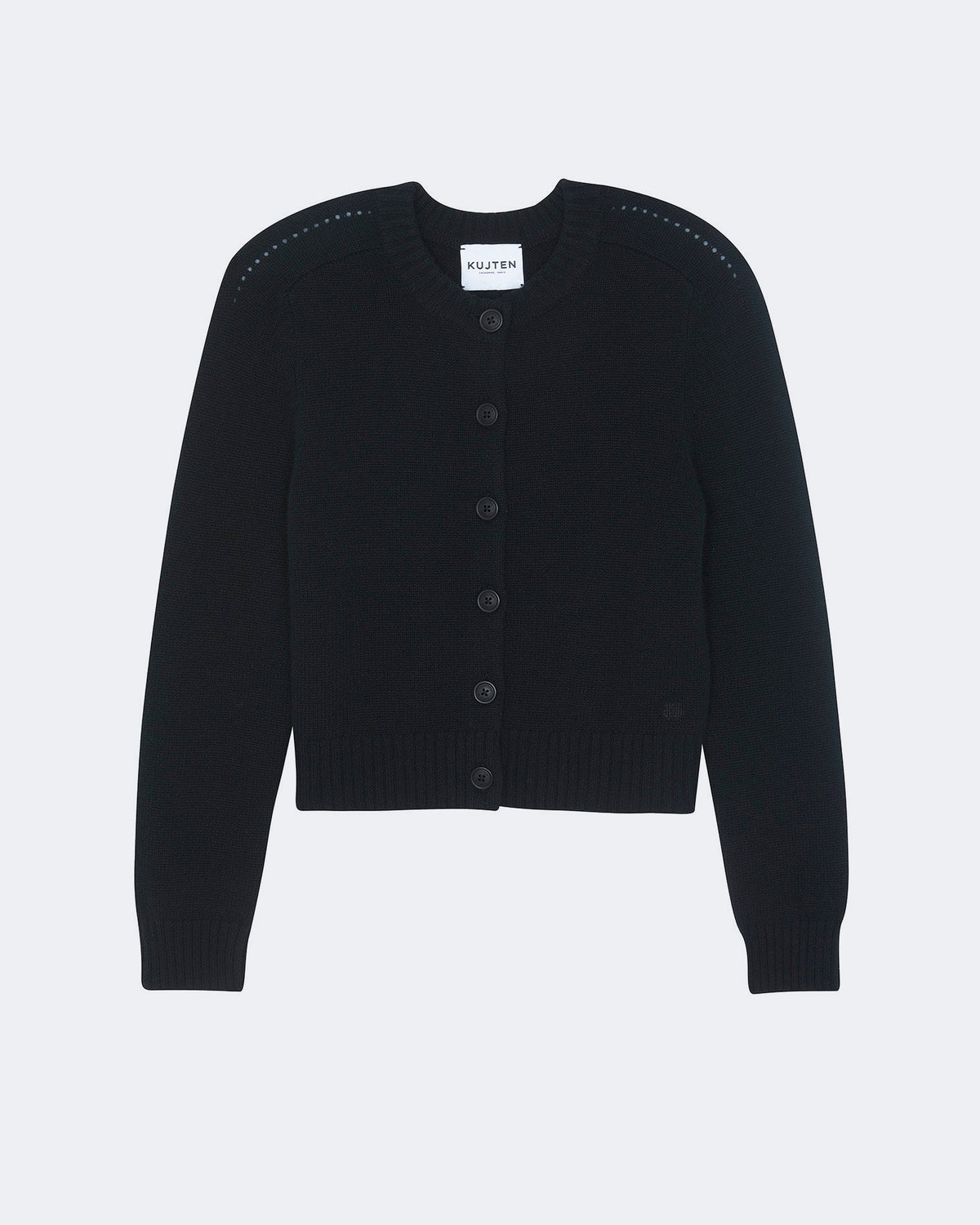 Cardigan caroline oversize noir - Kujten packshot