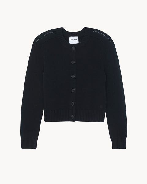 Cardigan Caroline black - Image principale