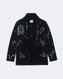 Gilet cassiopee oversize noir - Kujten packshot