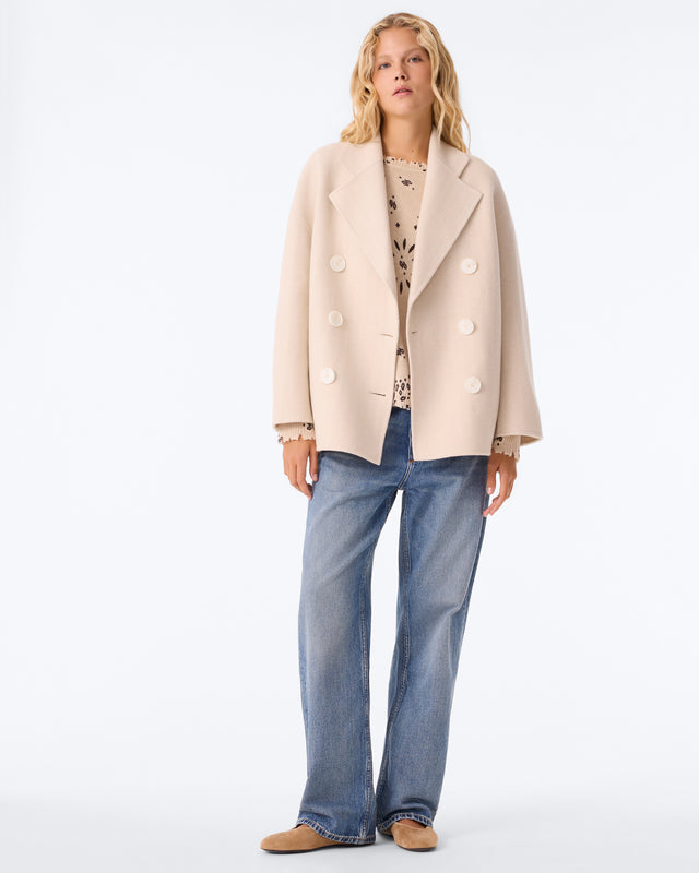 Manteau Chacha blanc - Image principale