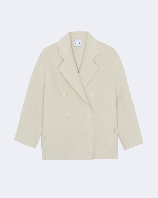 Coat Chacha white - Image principale