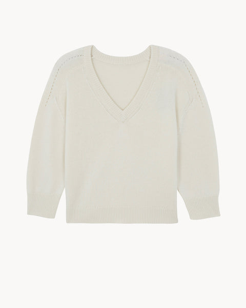 Pull Divee blanc - Image principale