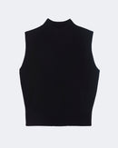 Pull en cachemire noir pour femme - Kujten packshot