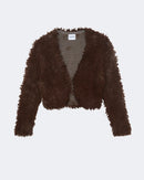 Gilet en cachemire camel pour femme - Kujten packshot