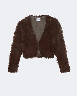 Gilet en cachemire camel pour femme - Kujten packshot