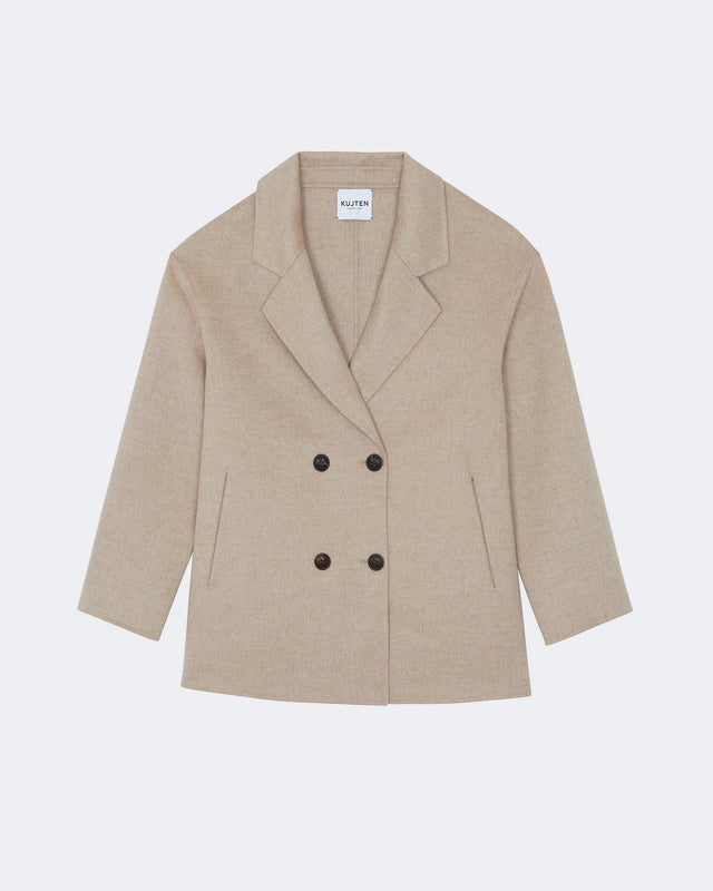Jacket Kakuet oats white - Image principale