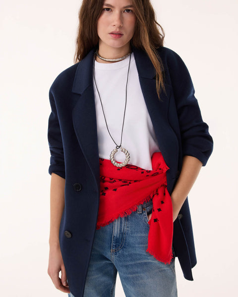 Dark navy Kakuet jacket - Image principale