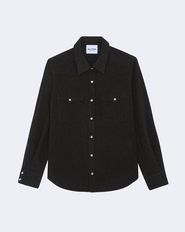 Chemise Lumber Plain marron - Image principale
