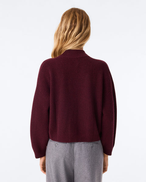 Gilet Milan bordeaux - Image 3