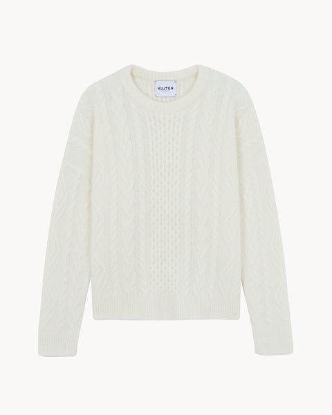 Pull Vigy Cable organic boucl - Image principale