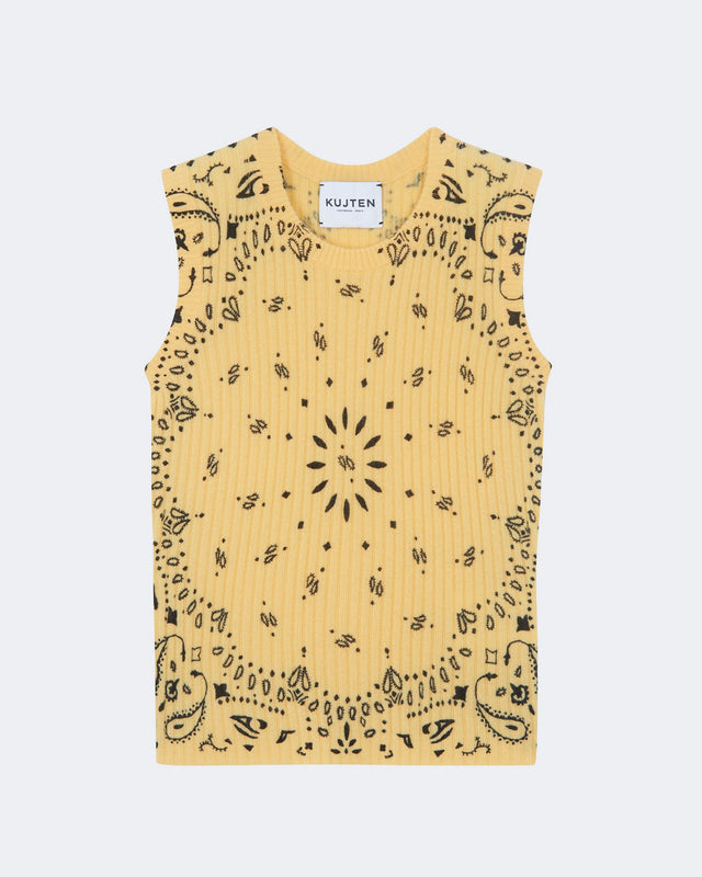 Tank Top Ribbi Bandana anise - Image principale