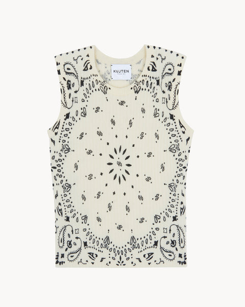 Débardeur Ribbi blanc - Image 4