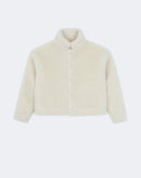 Veste en cachemire blanc pour femme - Kujten packshot
