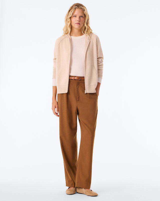 Gilet Gina beige organic - Image principale