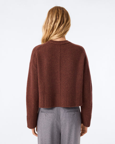 Sweater Pauly pecan brown - Image 3
