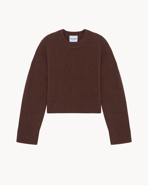 Sweater Pauly pecan brown - Image principale