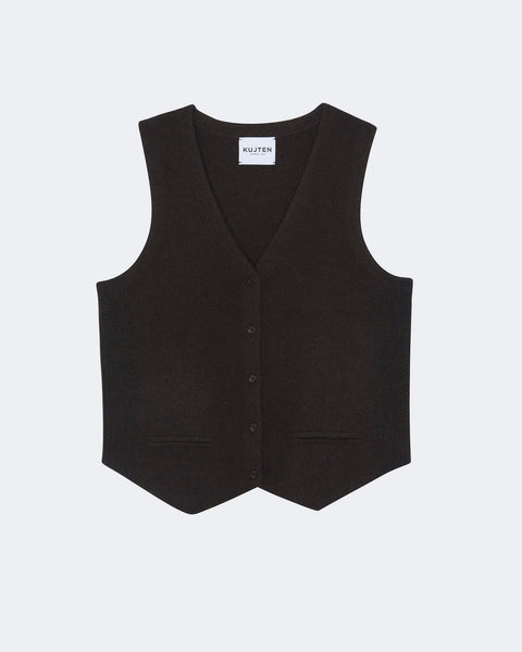Gilet Nao marron - Image 4