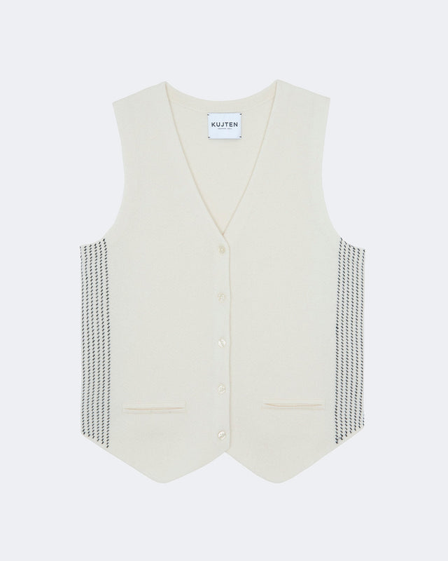 Gilet Nao blanc - Image principale