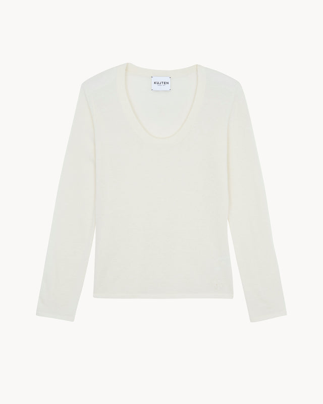 Pull Alejandra blanc - Image principale