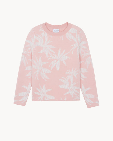 Pull Palma rose vintage - Image principale