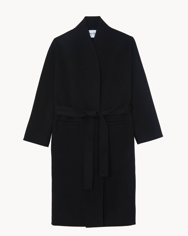 Manteau Yorda noir - Image principale