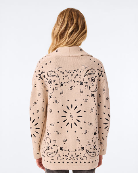 Gilet Cody Bandana beige organic - Image 2