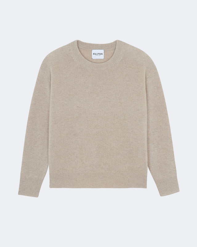 Pull Hanna Linws beige chiné - Image principale