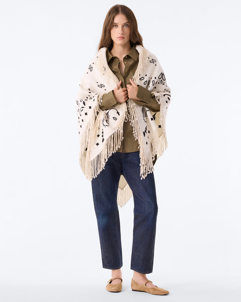Shawl Sohare Bandana white - Image 2