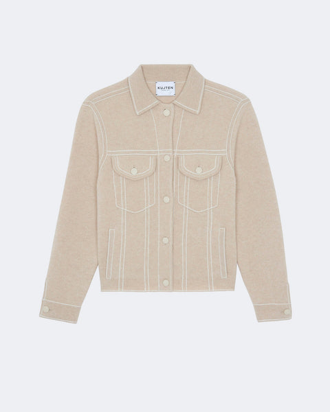 Veste Jessinora beige organic - Image 4