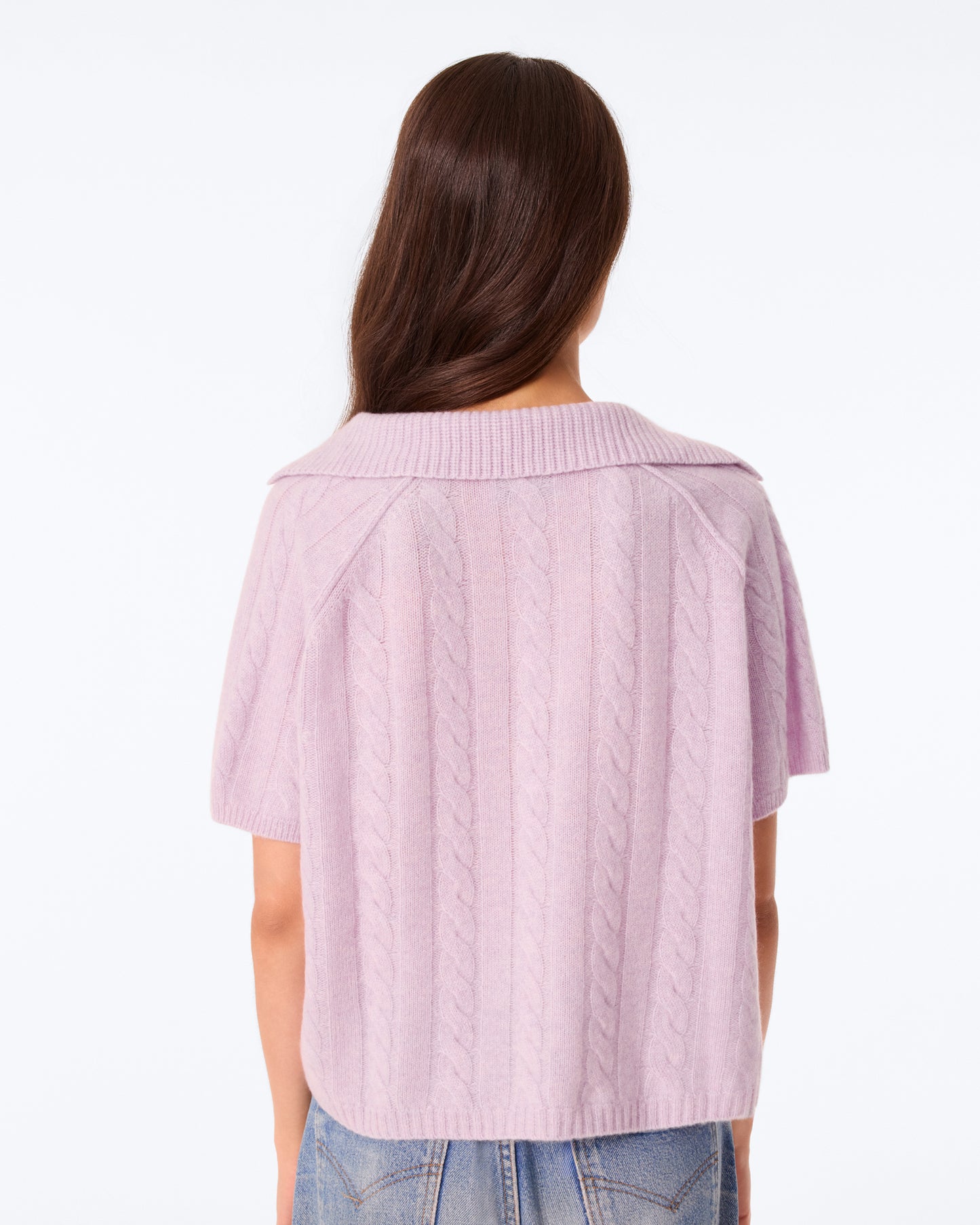 Polo Aenor Cable lavender mist