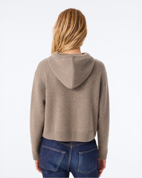 Hoodie Mona Marl Khaki - Image 3