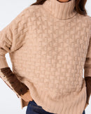 Pull Yoko Matelina beige organic