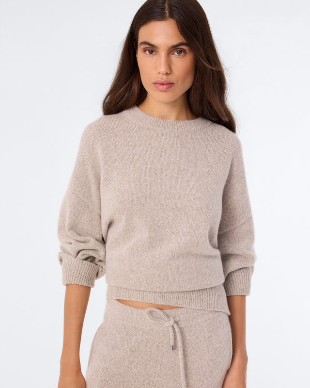 Sweater Benita Nimbus Hazel Brown - Image principale