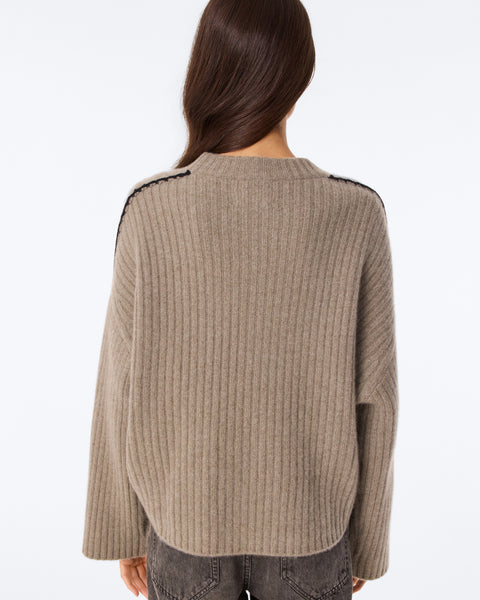 Sweater Ilana Marl Khaki - Image 4