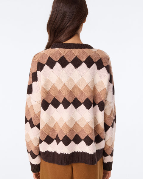 Sweater Amelie Natte Brown - Image 3