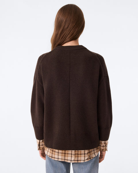 Sweater Benita Shirt brown - Image 3