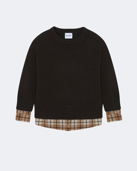 Sweater Benita Shirt brown - Image 4