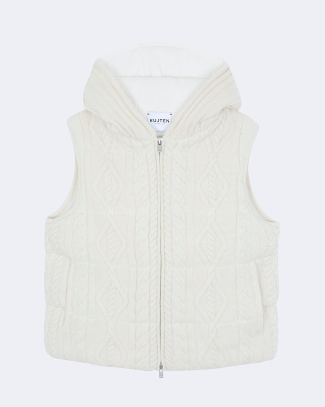 Gilet Miriana blanc - Image principale