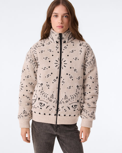 Coat Mouligan oats white - Image 2