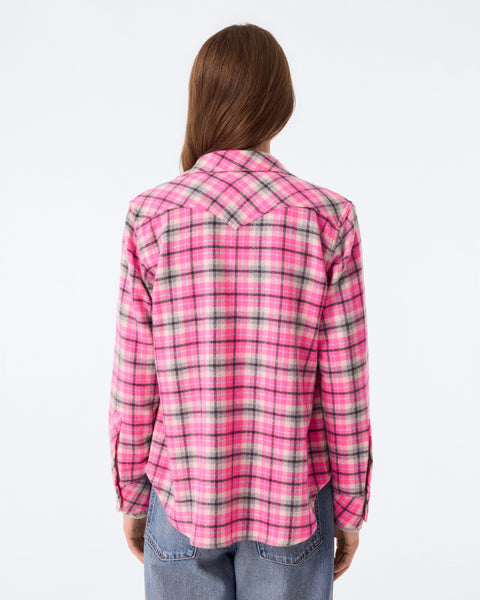 Chemise Lumber Carreaux cattleya - Image 3