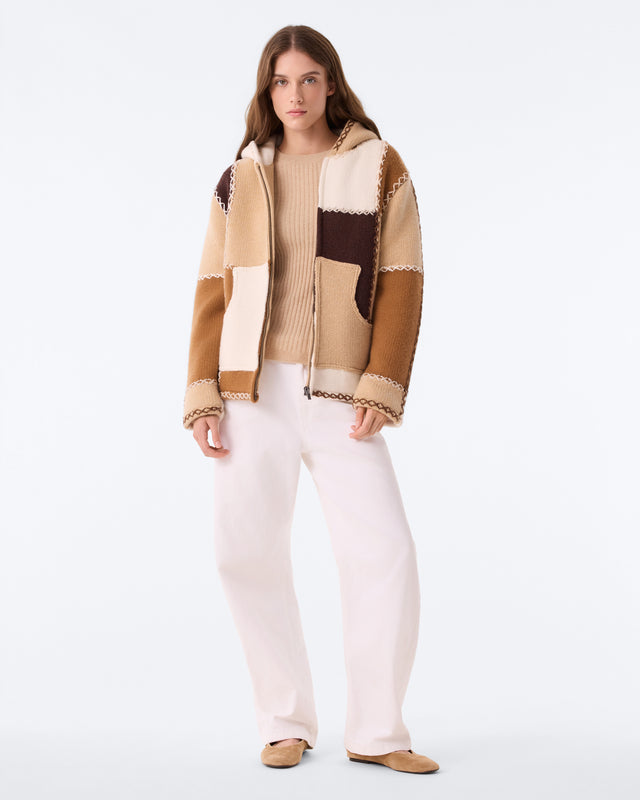 Gilet Inina latte - Image principale