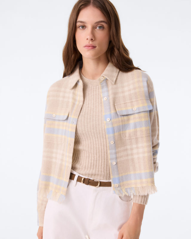 Chemise Norma Square celest anis - Image principale