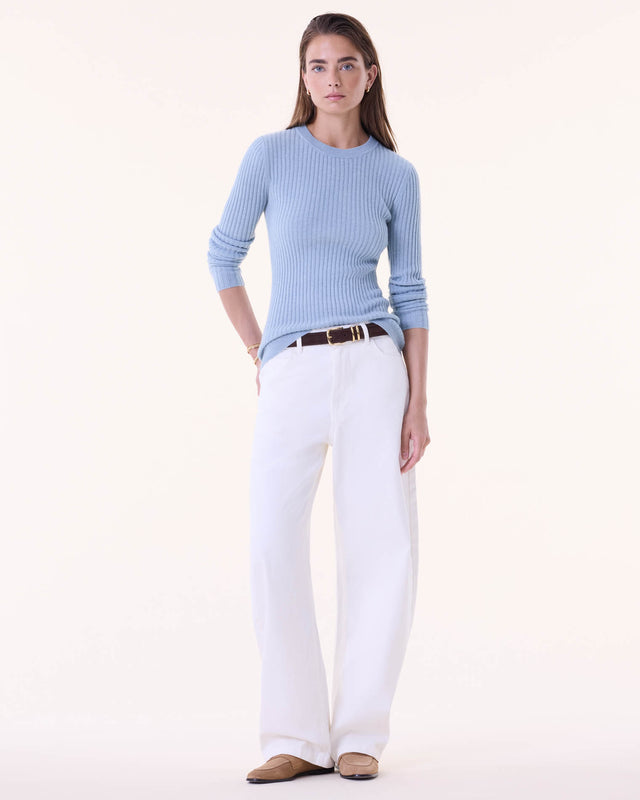 Pull Bibi bleu vintage - Image principale