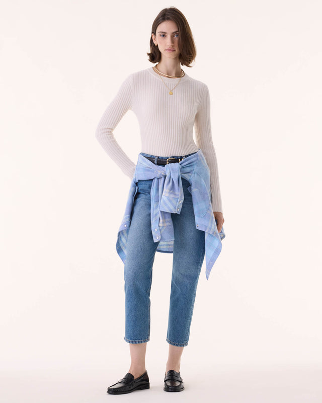 Sweater Bibi white - Image principale