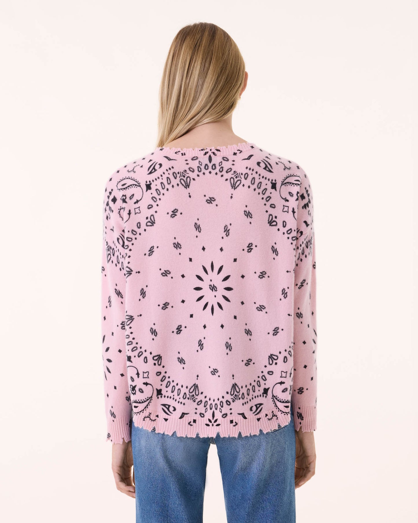 Sweater Mela Bandana vintage pink